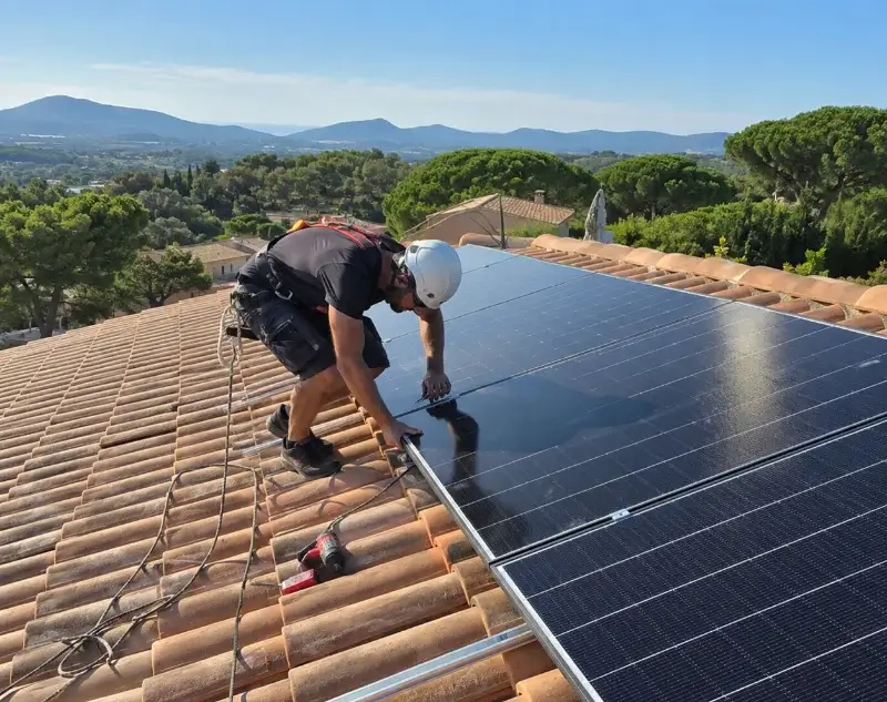 Installateur panneaux solaires Veyrier-du-Lac — pose photovoltaïque sur toiture