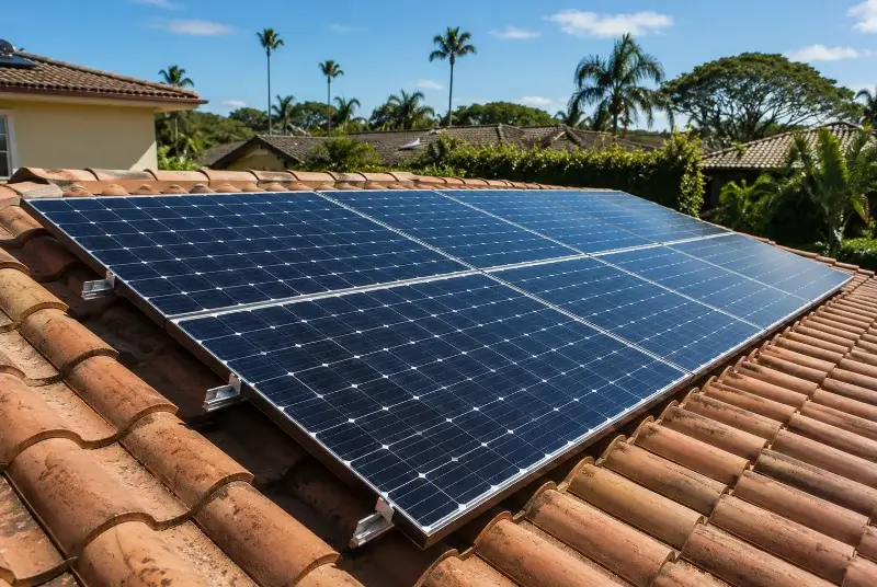 Installation de panneaux solaires à Veyrier-du-Lac